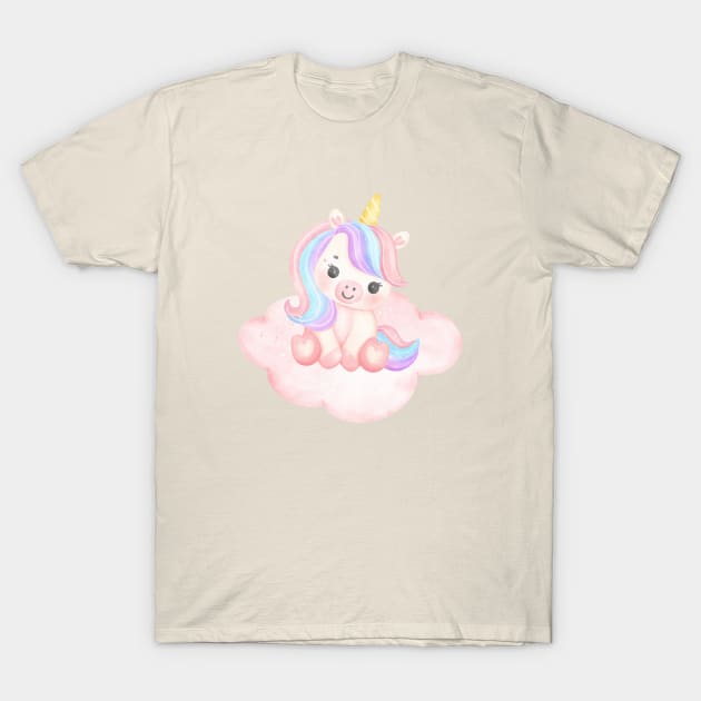 Unicorn Tenderness T-Shirt by Meynliss